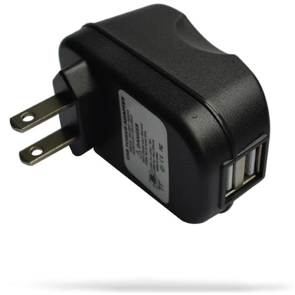 Rnd Accessories RND Accessories 2.4A Fast Dual USB AC Adapter Wall Charger For Ipads; Tablets; Smartphones; Mp3 Players And Gaming Devices RND-AC2USB - main